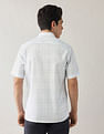 Arrow Grid Tattersall Checked Dobby Shirt