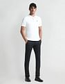 Arrow Sport Slim Fit Geometric Patterned Trousers