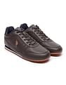 U.S. Polo Assn. Men Round Toe Solid Mason Sneakers