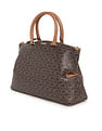 Calvin Klein Monogram Cypress Satchel Bag