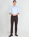 Arrow Buffalo Check Cotton Formal Shirt