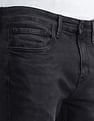 Flying Machine Slash Slim Tapered Fit Jeans