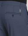 U.S. Polo Assn. Austin Trim Fit Textured Casual Trousers