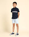 U.S. Polo Assn. Kids Boys Horizontal Stripe Shirt