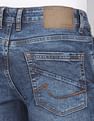 AD by Arvind Skinny Fit Stone Wash Stretch Jeans