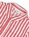 U.S. Polo Assn. Kids Girls Vertical Striped Shirt Dress