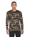 U.S. Polo Assn. Denim Co. Crew Neck Camo Print Sweater