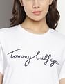 Tommy Hilfiger Cotton Brand Print T-Shirt