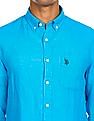 U.S. Polo Assn. Button Down Solid Casual Shirt