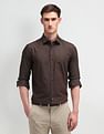 Arrow Manhattan Slim Fit Textured Shirt