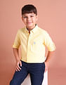 U.S. Polo Assn. Kids Boys Button Down Striped Shirt