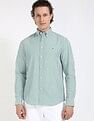Tommy Hilfiger Striped Regular-Fit Poplin Woven Shirt