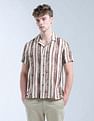 Flying Machine Vertical Striped Color Of Home Shirt