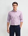 Arrow Liberty Classic Fit Micro Checked Shirt