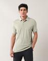 Arrow Solid Pure Cotton Polo Shirt