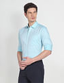 Arrow Cutaway Collar Self Design Shirt