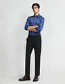 Arrow Newyork Smart Flex Super Slim Fit Trousers