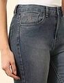 U.S. Polo Assn. Women High Rise Extreme Flare Fit Jeans
