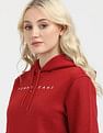 Tommy Hilfiger Regular Fit Linear Hooded Sweatshirt