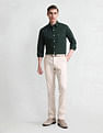 Arrow Sport Manhattan Slim Pinstriped Twill Shirt