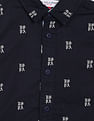 U.S. Polo Assn. Kids Boys All Over Print Pure Cotton Shirt