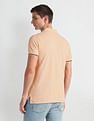 Arrow Sports Tipped Collar Solid Polo Shirt
