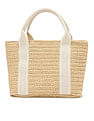 Tommy Hilfiger Crochet Beige Polypropylene Handbags