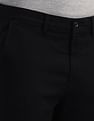 Arrow Sports Slim Fit Solid Trousers