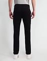 Arrow Sports Slim Fit Solid Trousers