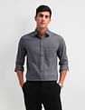 Arrow Slim Fit Dobby Printed Shirt