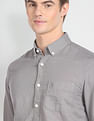 U.S. Polo Assn. Denim Co. Solid Linen Cotton Shirt