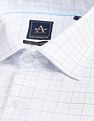 Arrow Grid Tattersall Checks Cotton Shirt