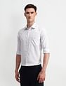 Arrow Grid Tattersall Checks Cotton Shirt