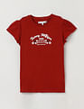 Tommy Hilfiger Kids Girls Girl Flower Puff Print T-Shirt