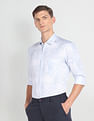 Arrow Geometric Print Sateen Formal Shirt