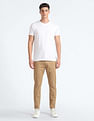 Flying Machine Twill Solid Trousers