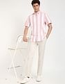 Tommy Hilfiger Striped Regular-Fit Cotton Shirt
