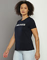 Tommy Hilfiger Transitional Cotton Monotype Embroidered T-Shirt
