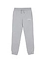 Tommy Hilfiger Kids Boys Light Grey Heathered Logo Sweatpants