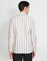 Arrow Newyork Point Collar Vertical Stripe Shirt