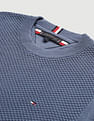 Tommy Hilfiger Oval Structure Crew Neck Sweater