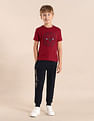 U.S. Polo Assn. Kids Boys Brand Printed Regular Fit T-Shirt