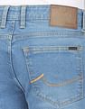 AD by Arvind Skinny Fit Stone Wash Jeans