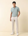 U.S. Polo Assn. Solid Slim Fit Polo Shirt