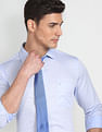 Arrow Jacquard Cotton Shirt