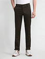 Arrow Sport Slim Fit Printed Trousers