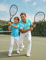 U.S. Polo Assn. Kids Boys Ribbed Collar Pique Polo Shirt