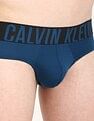 Calvin Klein Underwear Solid Multi Low Rise Briefs - Pack Of - 3