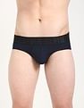 Calvin Klein Underwear Solid Multi Low Rise Briefs - Pack Of - 3