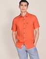 U.S. Polo Assn. Short Sleeve Pure Linen Shirt